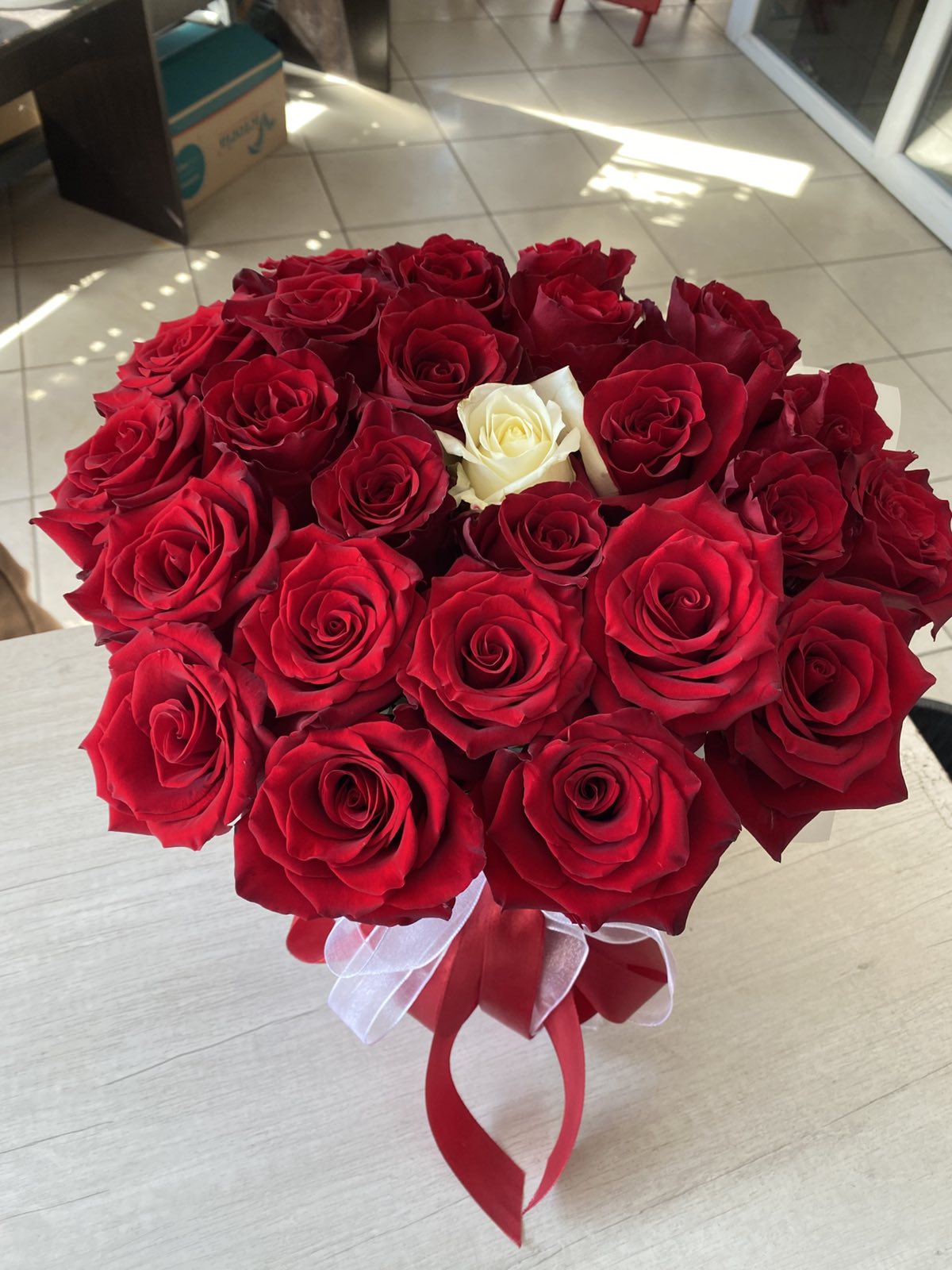 "Pure Love" Box Arrangement