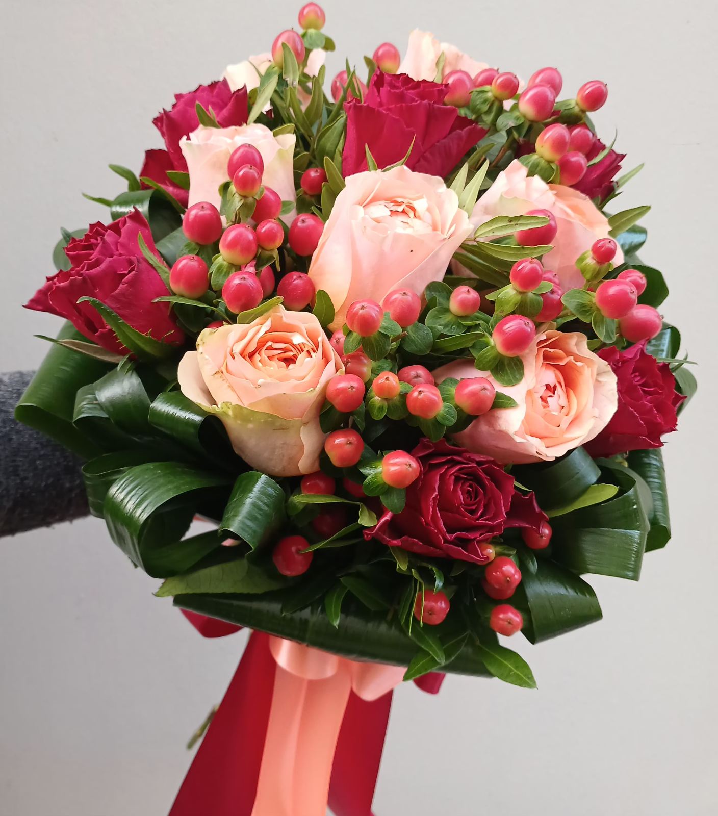 Bouquet Émotions Rouge Feu