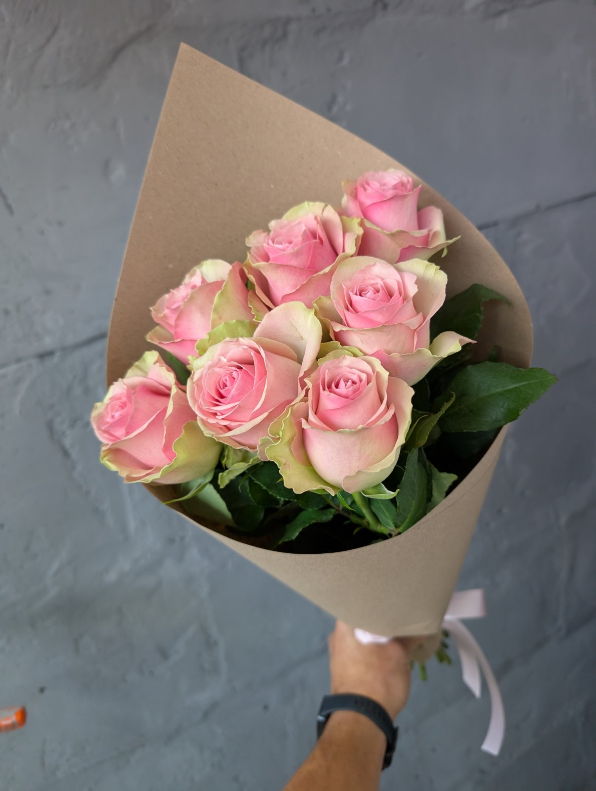 Bouquet de roses "Je pense à toi"