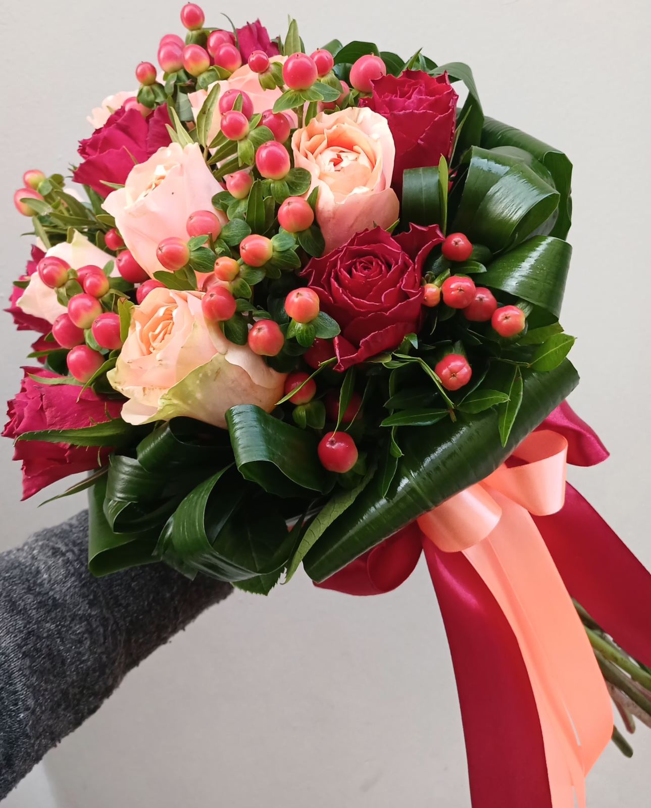 Bouquet Émotions Rouge Feu