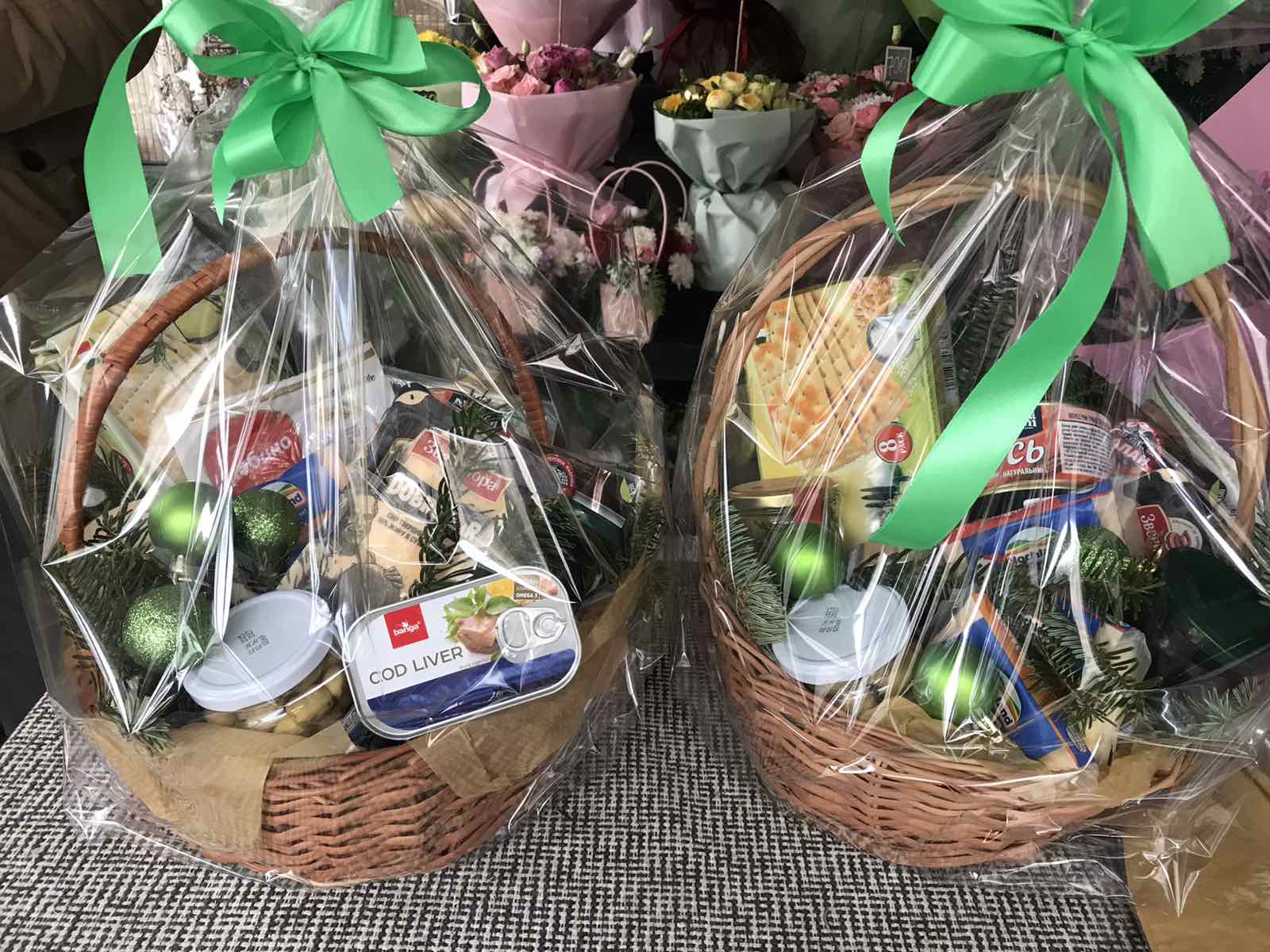 Christmas Dinner Gourmet Basket