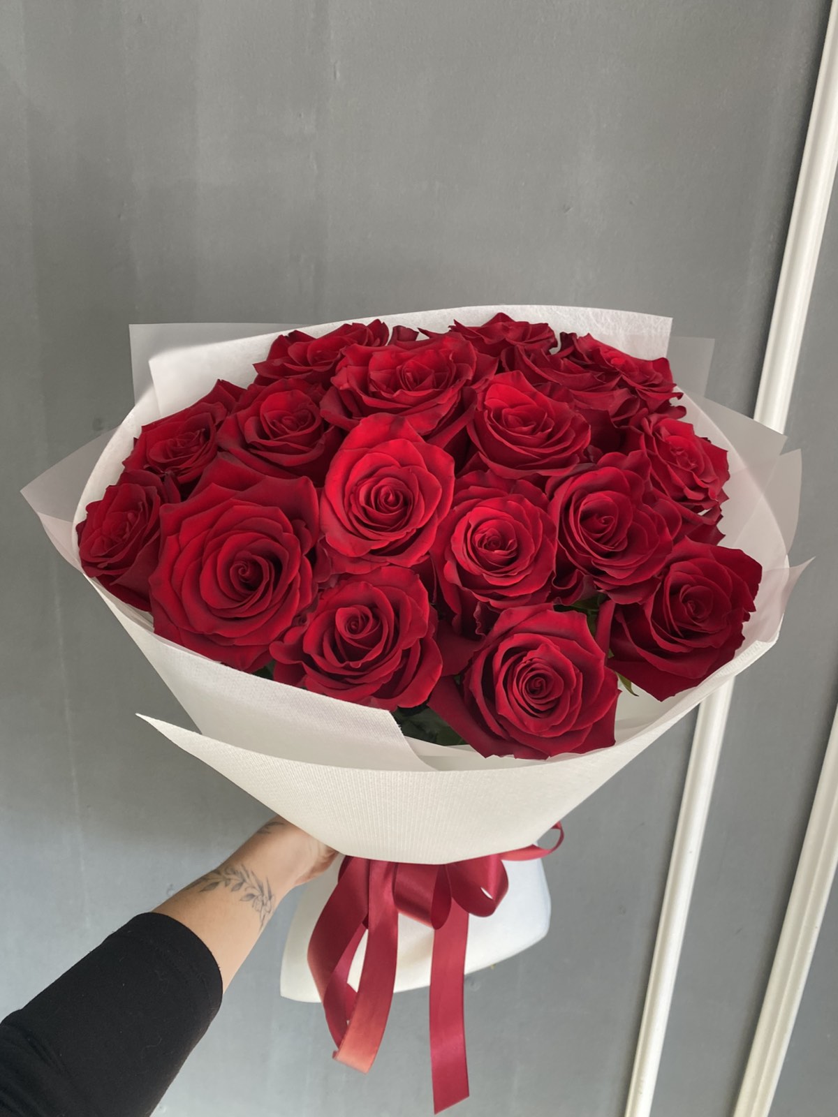 Bouquet de roses moment magique