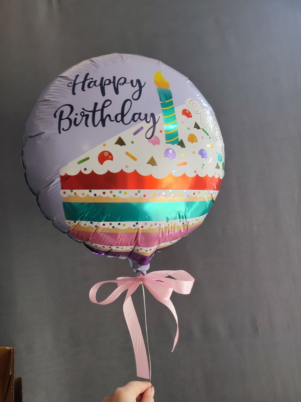 Ballon déjoué joyeux anniversaire