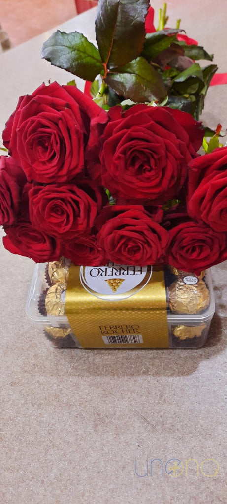 Roses and chocolates delivery in Ukraine
