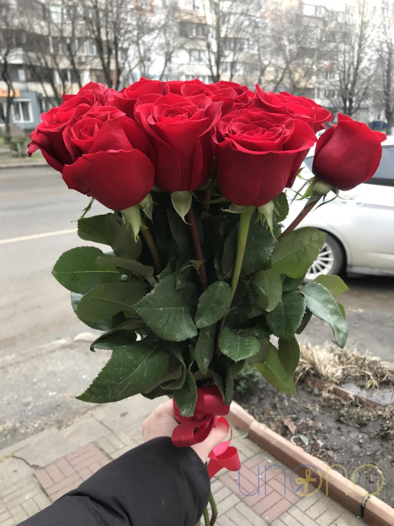 Affluence Roses Bouquet – 21 Luxury Roses Roses