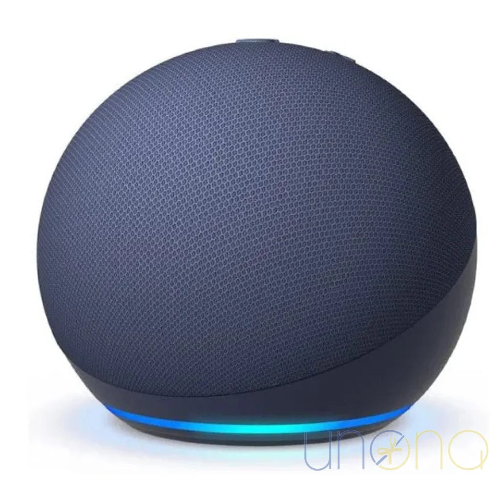 Blue Amazon Echo Dot smart speaker – birthday gift Ukraine