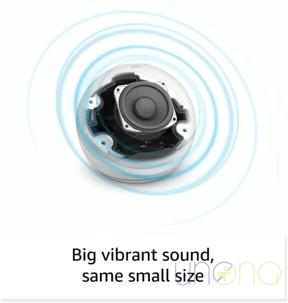 White Echo Dot 5th Gen – modern gift for Ukrainian woman