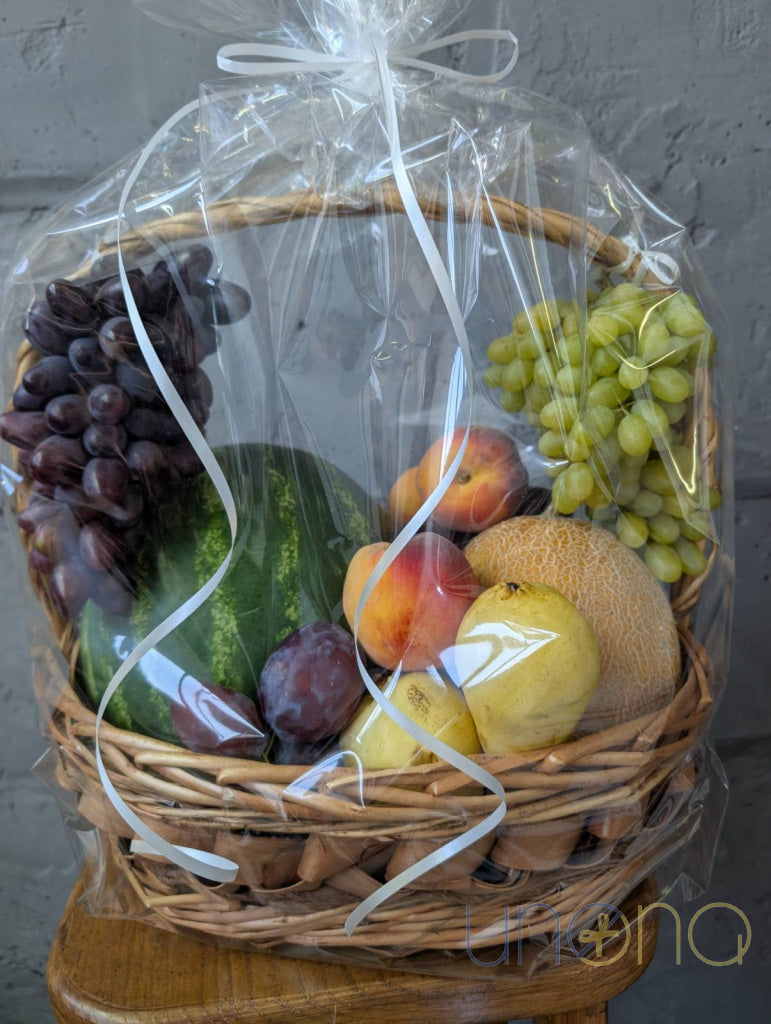 August Harvest Fruit Gift Basket fruit basket