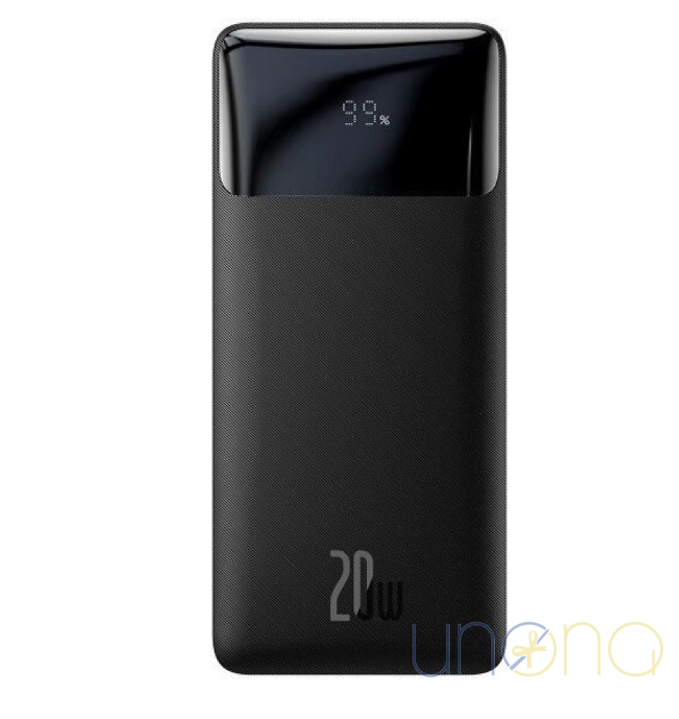 Baseus Bipow Power Bank With Digital Display 10000-30000 Mah 20W 3A