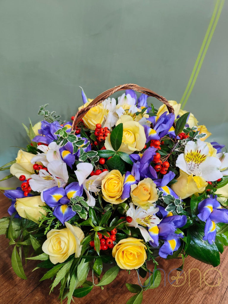 Beauty And Grace Basket Flowers