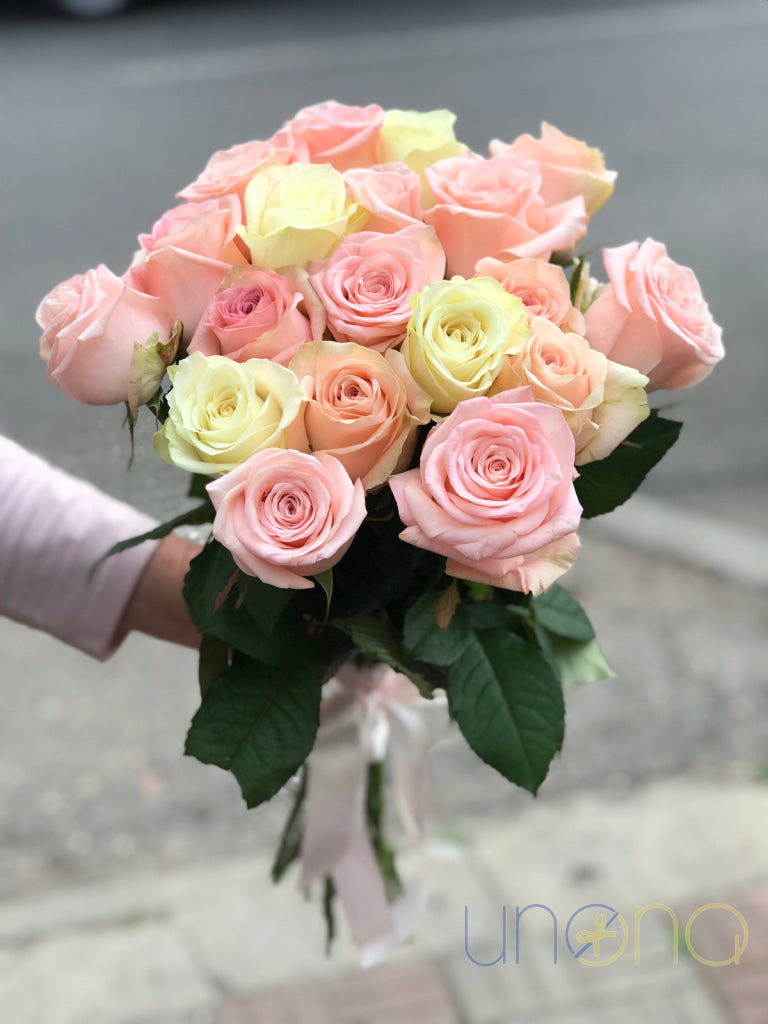Blushing Sweetness Bouquet Flowers