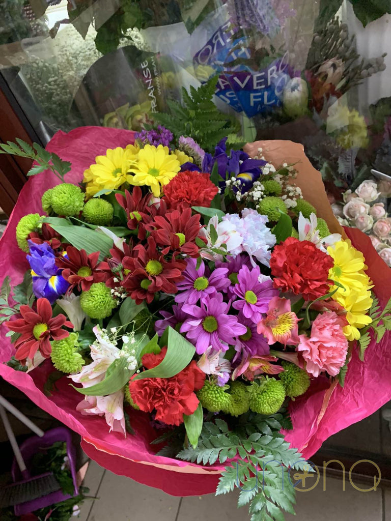 Colorful flower bouquet for flower delivery in Ukraine