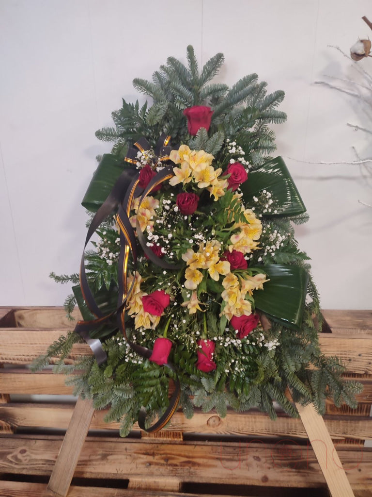 ’Care And Compassion’ Wreath Deluxe: Medium Size By Occasion