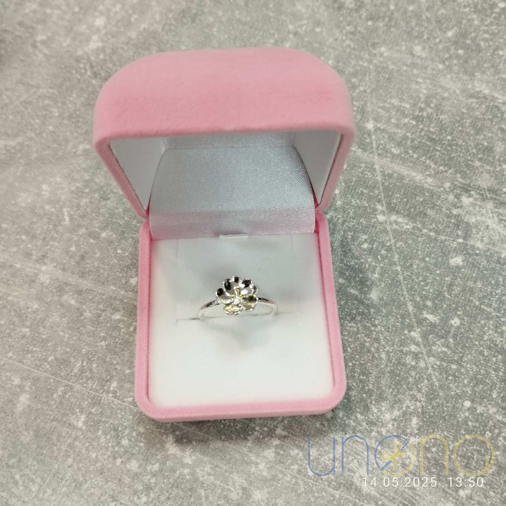 Cherry Blossoms Silver Ring silver ring