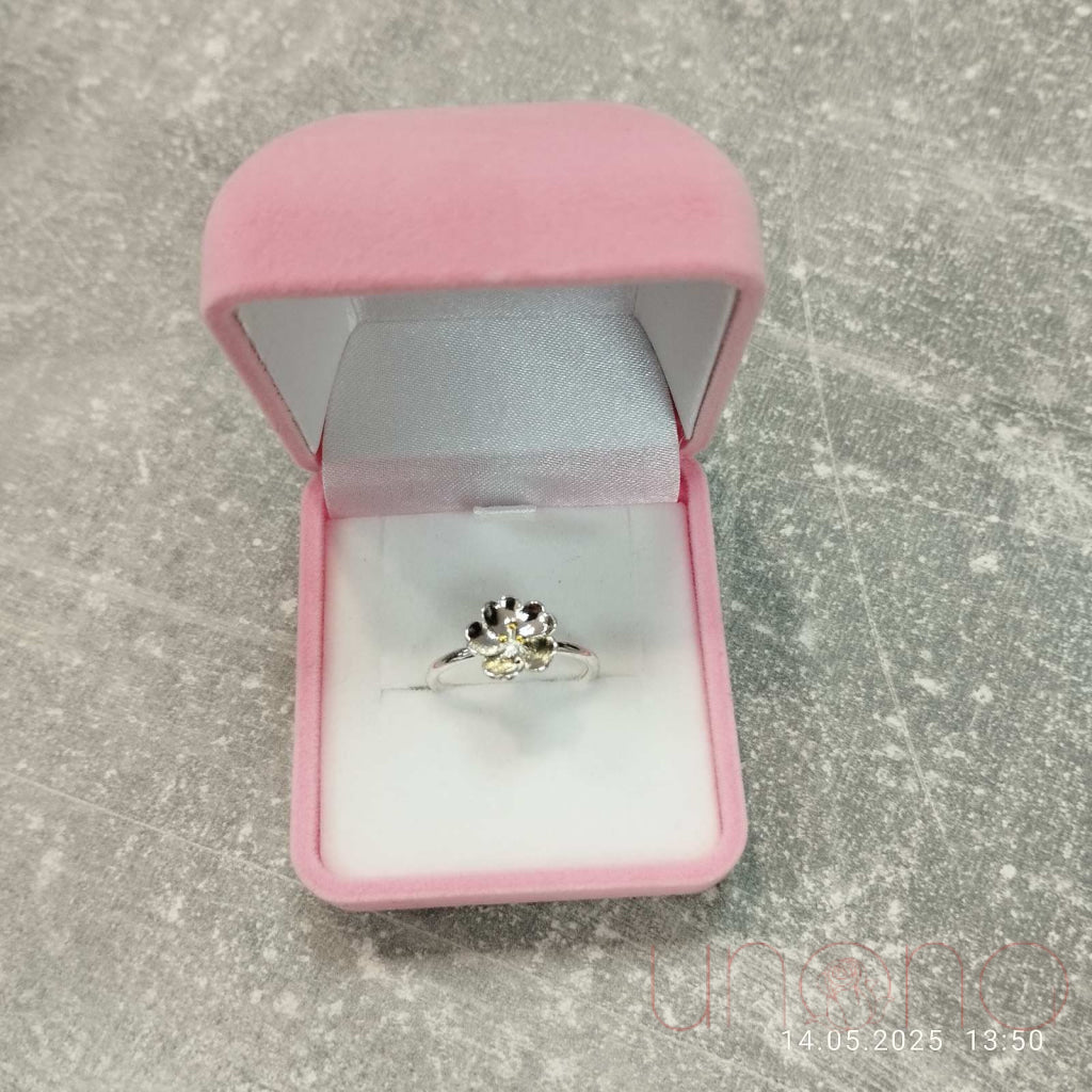 Cherry Blossoms Silver Ring silver ring