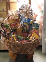 Deluxe Snacks And Drinks Basket By Holidays
