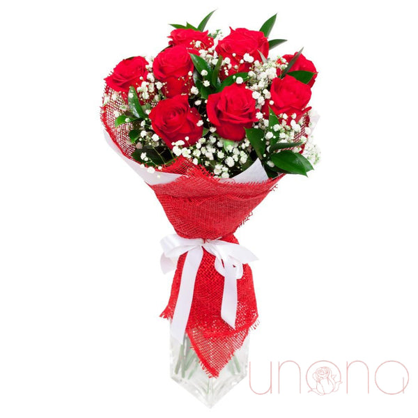 Enduring Passion Bouquet | Ukraine Gift Delivery.