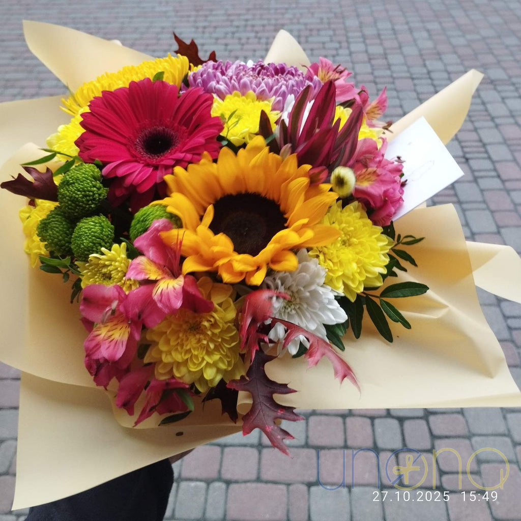 Fall Pumpkin Celebration Flowers