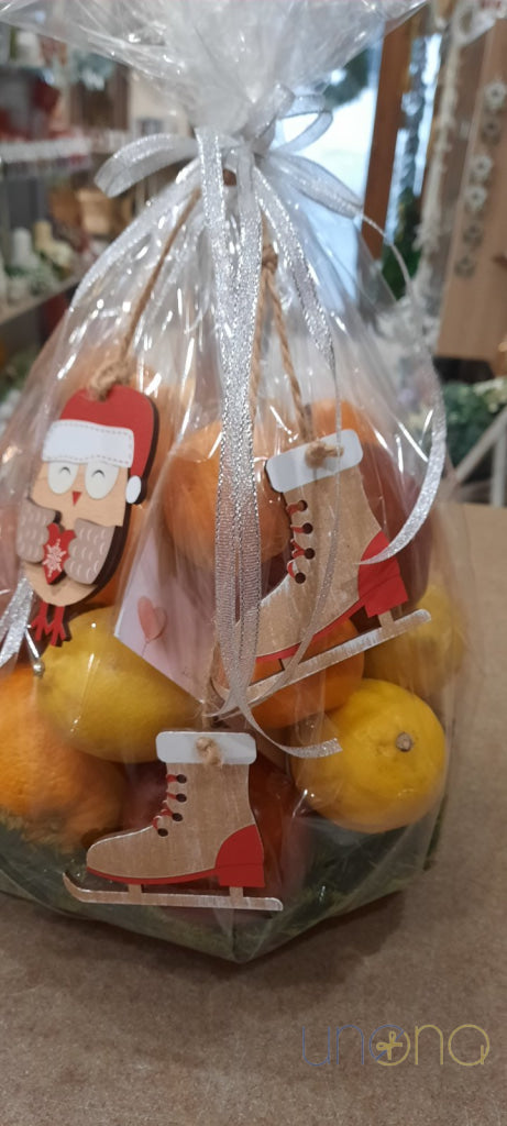 Festive Fruit And Champagne Holiday Set Christmas Gift Set