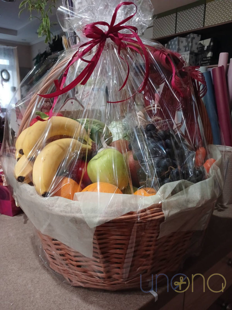 Generous Fruit And Vegetable Basket Gift Baskets