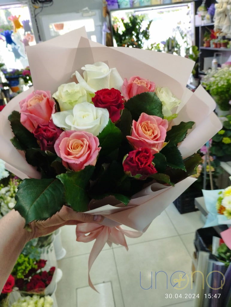 Gentle Caress Bouquet Multicolored By City