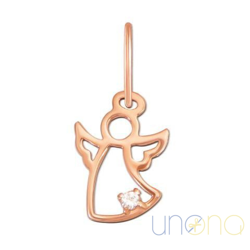 Golden Angel Pendant | Ukraine Gift Delivery.