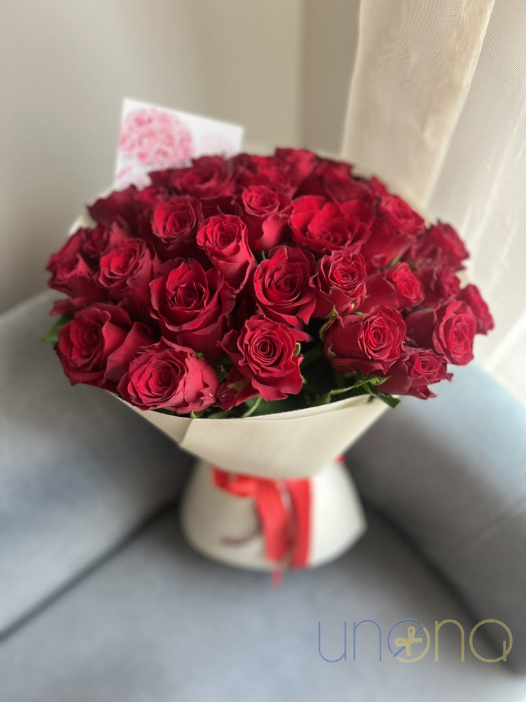 Gorgeous 37 Roses Bouquet roses