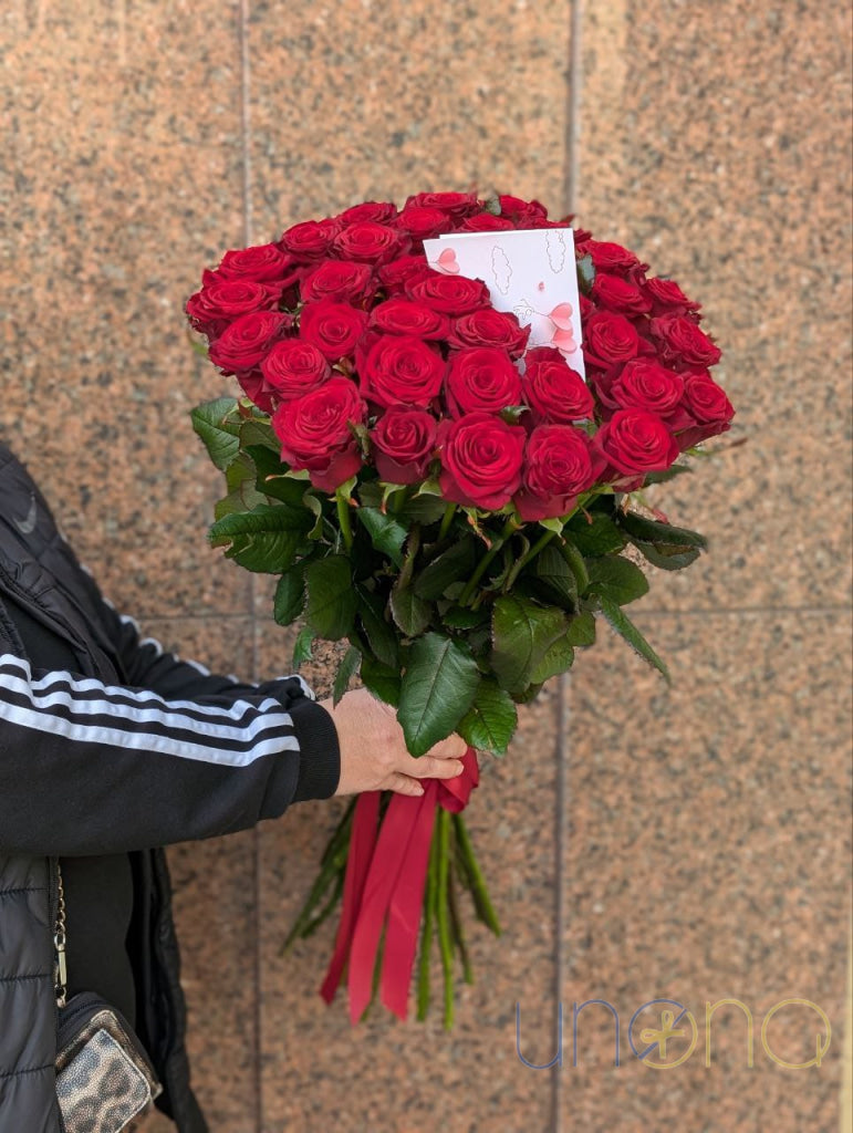 Gorgeous 37 Roses Bouquet roses