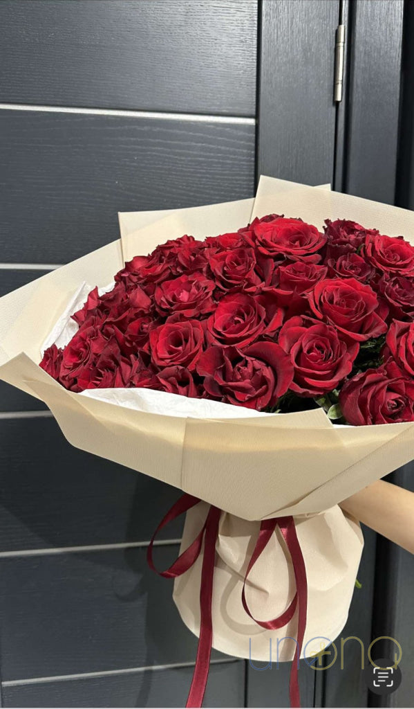 Gorgeous 37 Roses Bouquet For Her