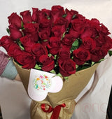 Gorgeous 37 Roses Bouquet For Her