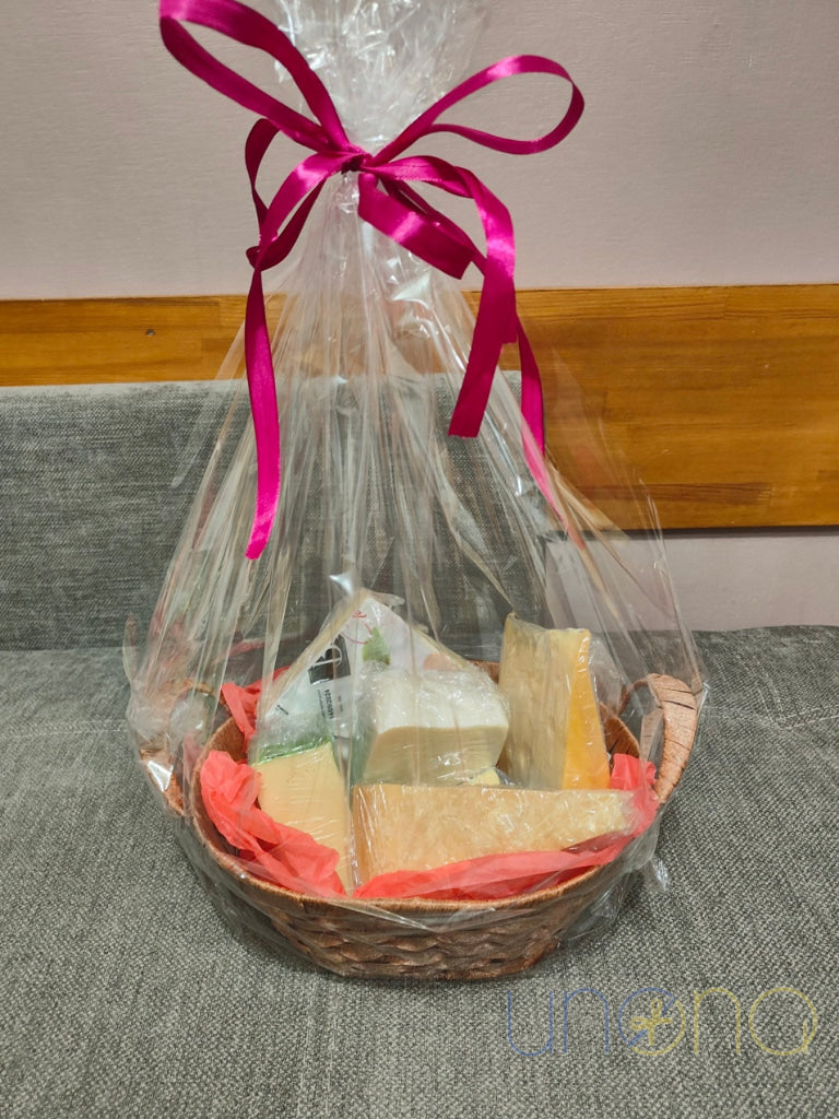 Gourmet Cheese Basket Easter