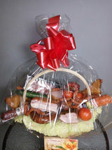 Grand Smoked Meat and Vegetables Basket | Ukraine Gift Delivery.