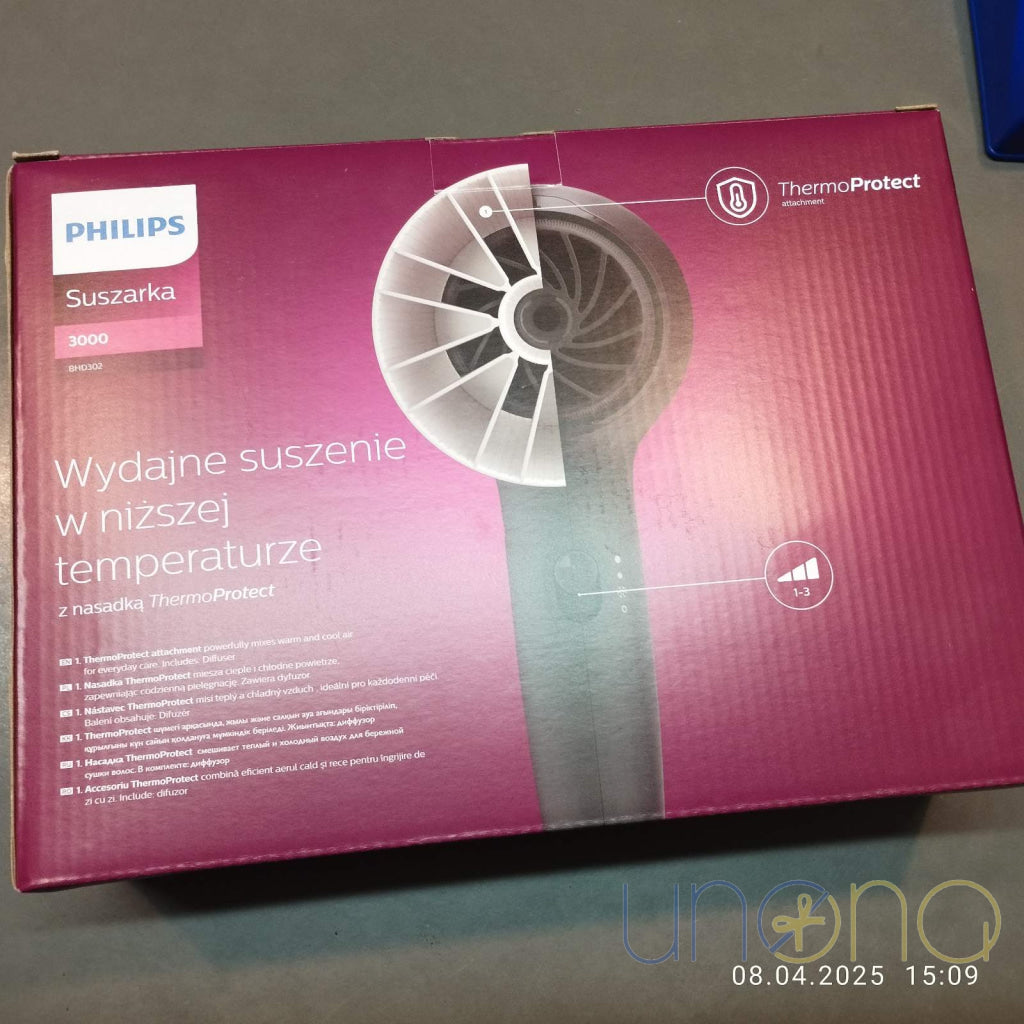Hairdryer PHILIPS 3000 BHD302/30 By Price