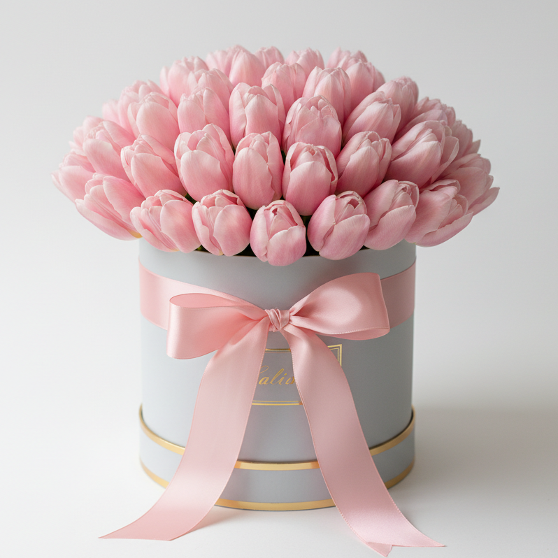 Send 51 pink tulips to Ukraine for Women’s Day