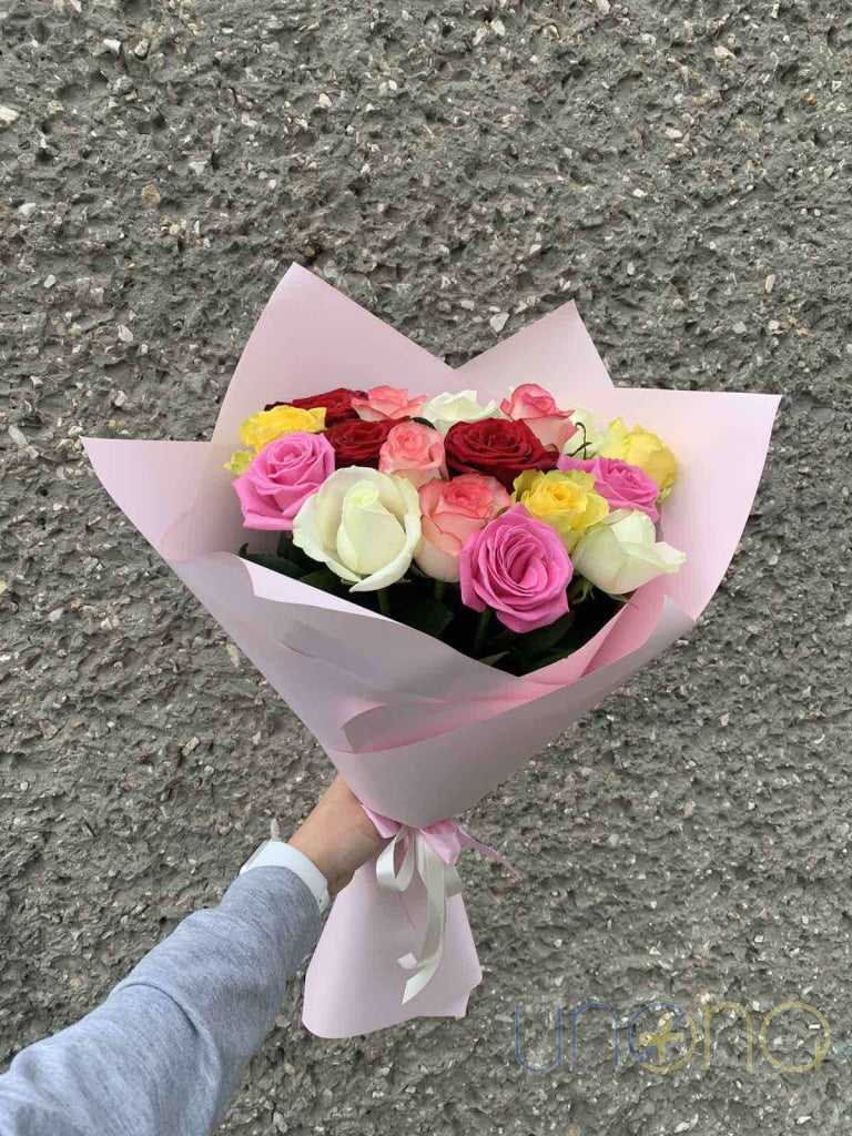 Luxury roses bouquet in Ivano-Frankivsk Ukraine