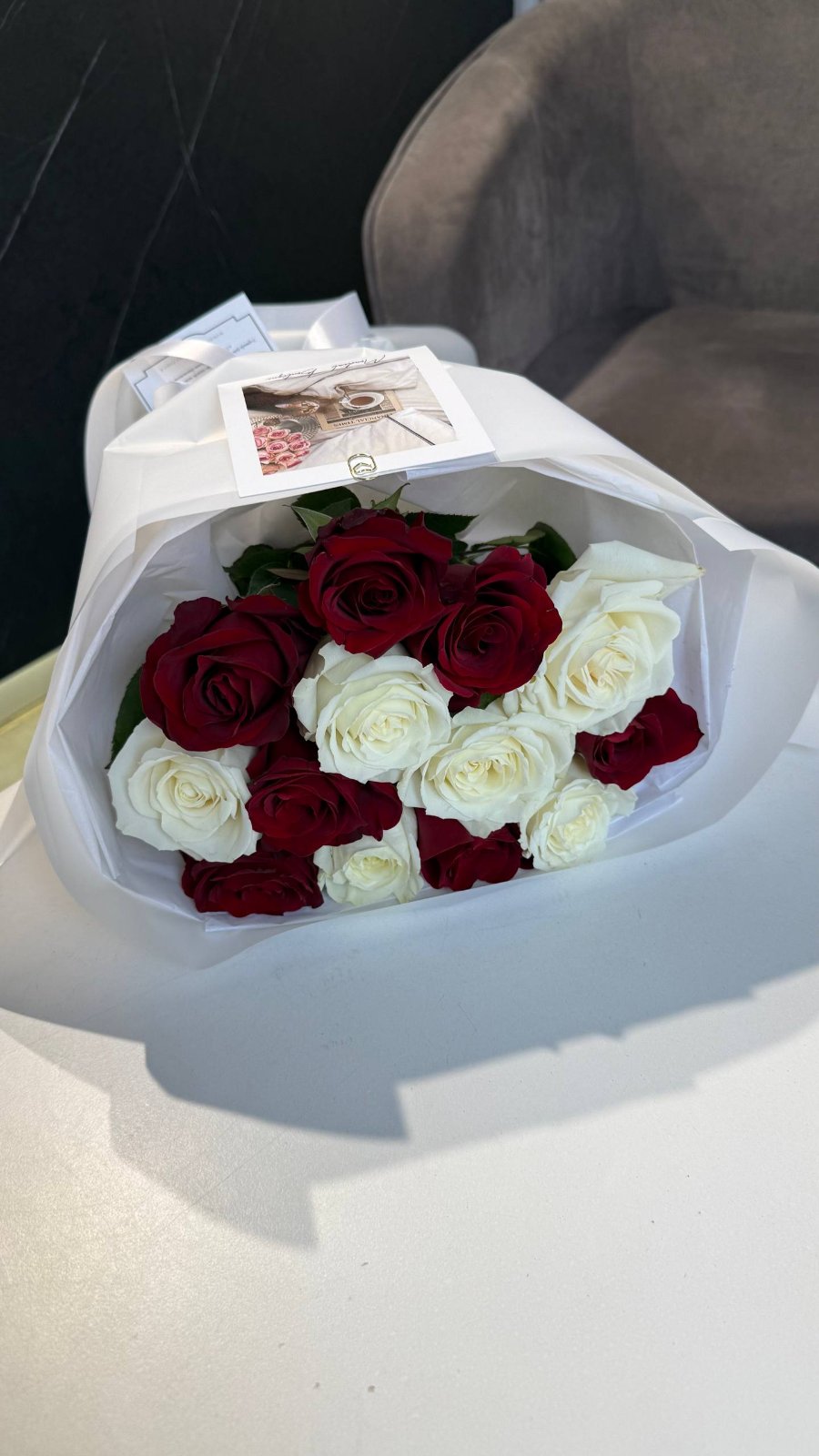 Romantic roses delivery in Frankivsk Ukraine