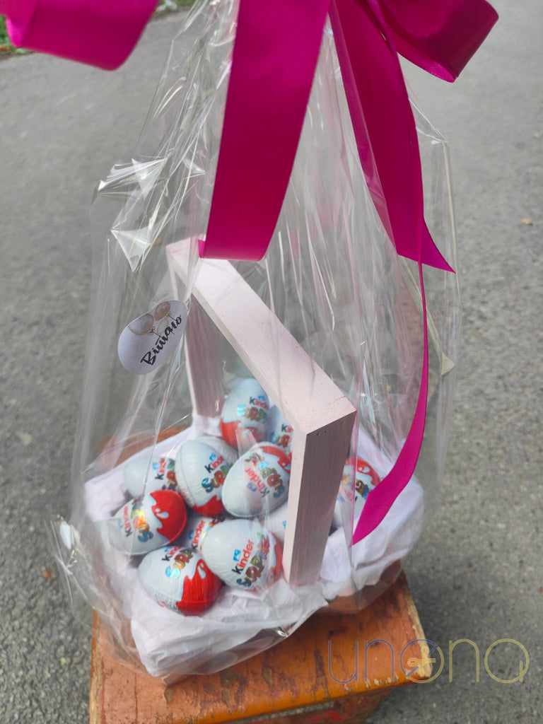 Kinder Surprise Eggs Basket By Holidays