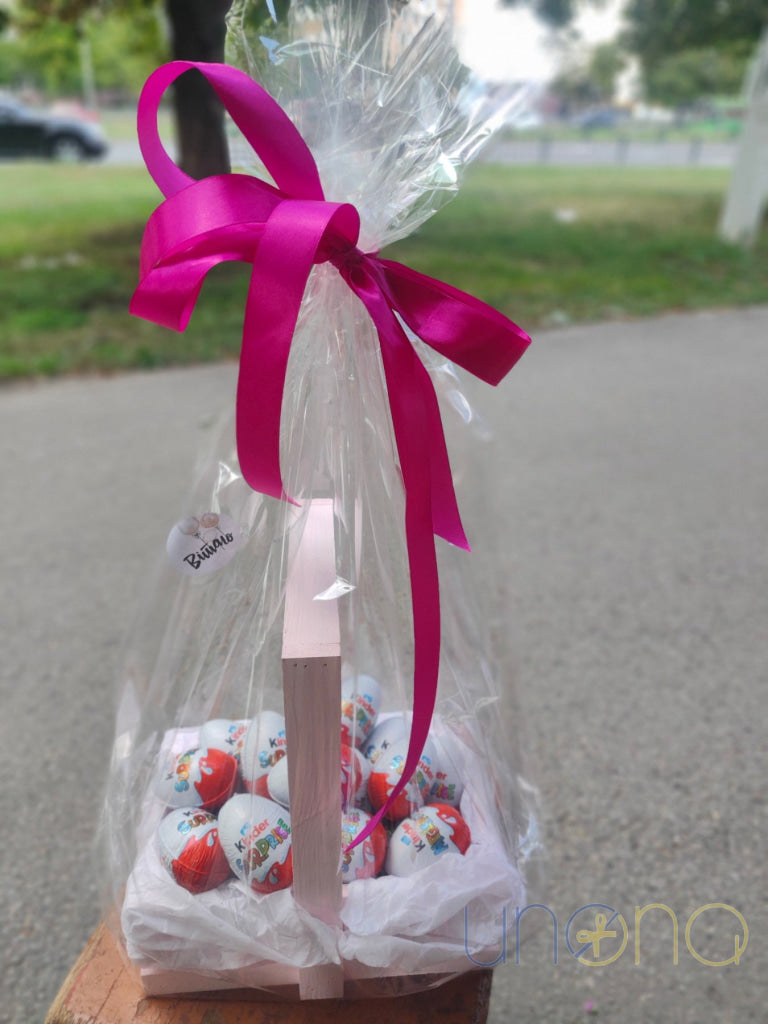 Kinder Surprise Eggs Basket By Holidays