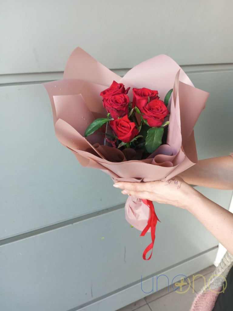 Beautiful mixed rose bouquet delivered to a customer in Ukraine