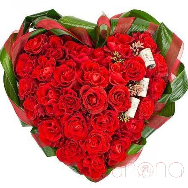 Love Affair Rose Arrangement | Ukraine Gift Delivery.