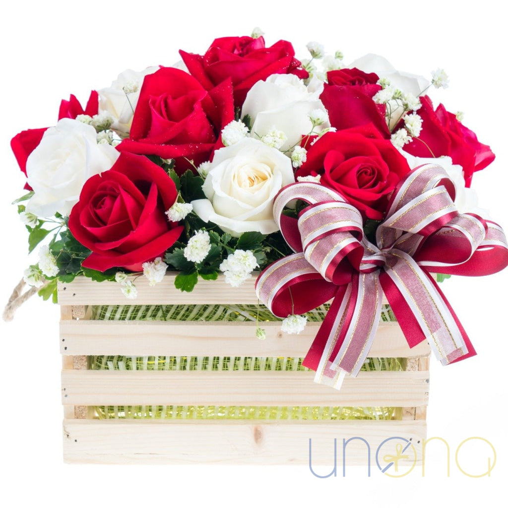 Love Message Arrangement | Ukraine Gift Delivery.