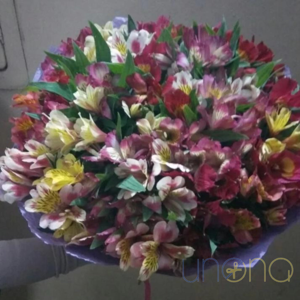 Lovely Rainbow Bouquet | Ukraine Gift Delivery.