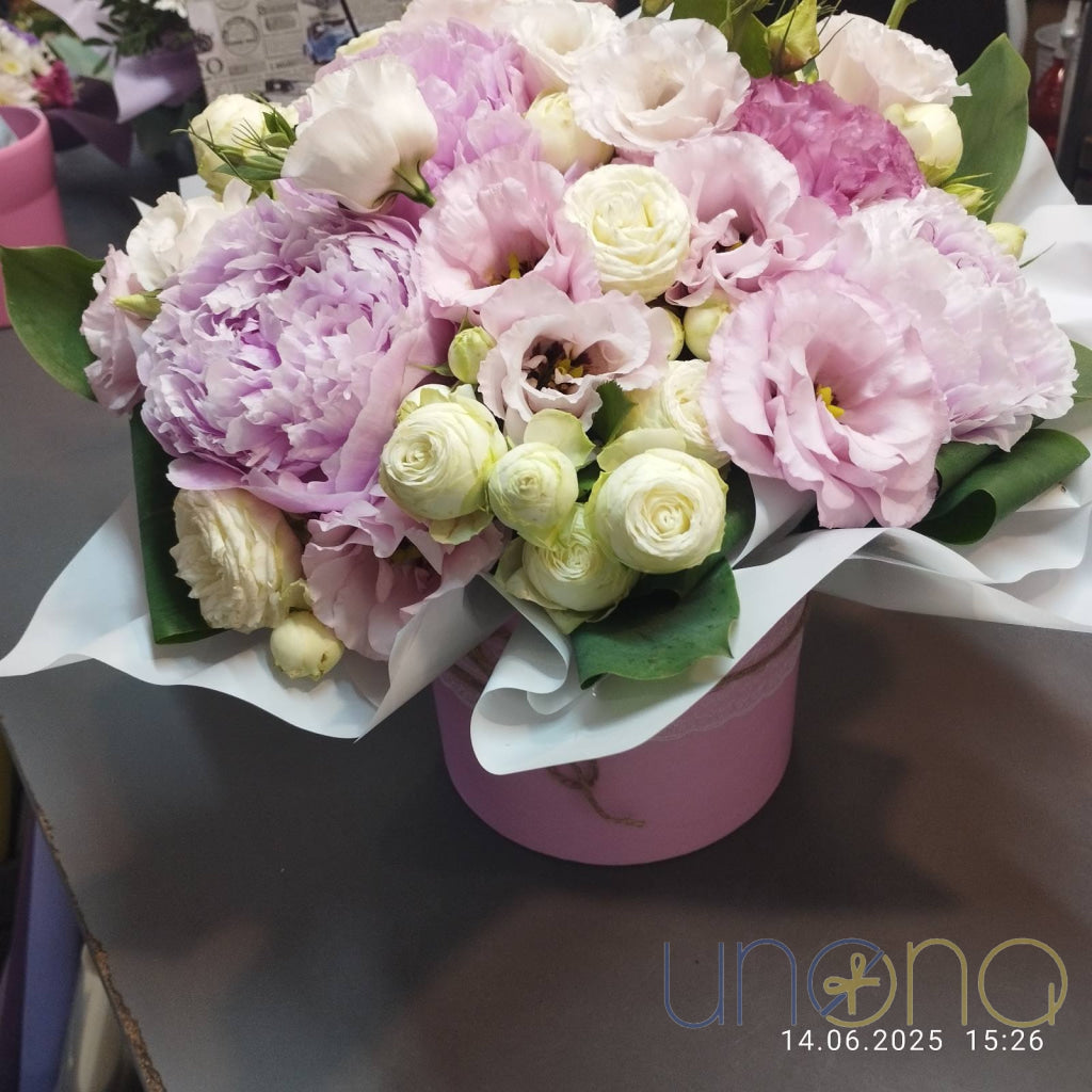 Lush and Sweet Arrangement Flower box