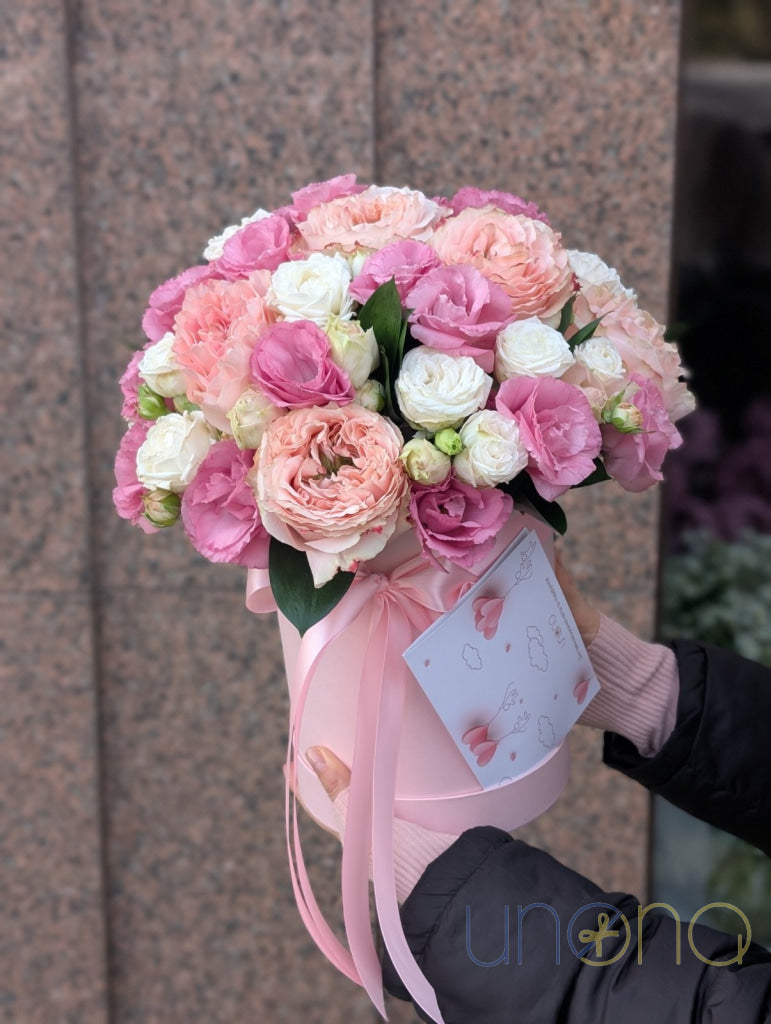 Lush and Sweet Arrangement Flower box