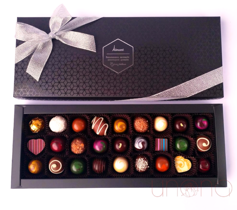 Luxury Chocolate Collection Black Box By Holidays