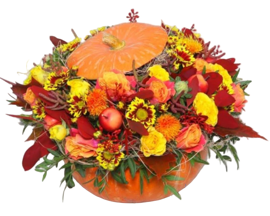 Luxury Pumpkin Arrangement Flowers