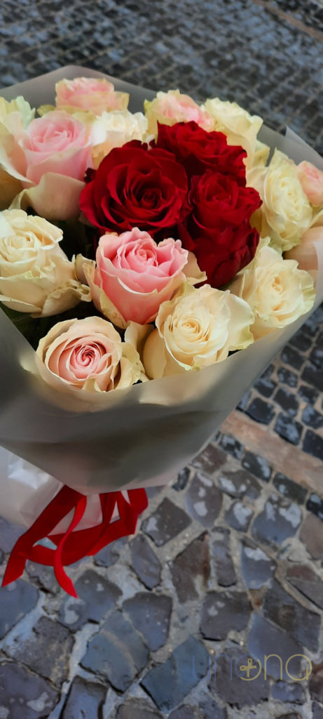 Employee appreciation roses in Lviv Ukraine