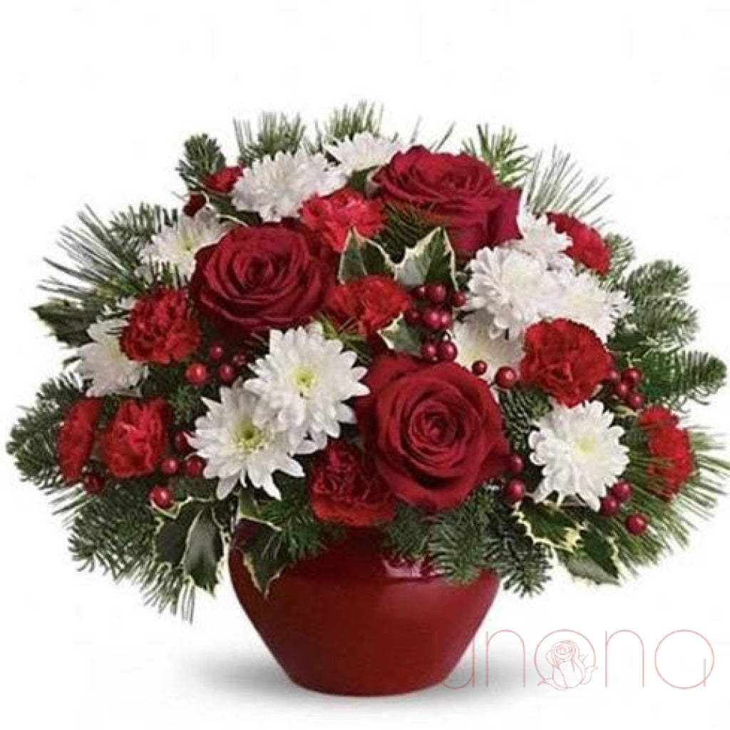 Magical Red Christmas Bouquet