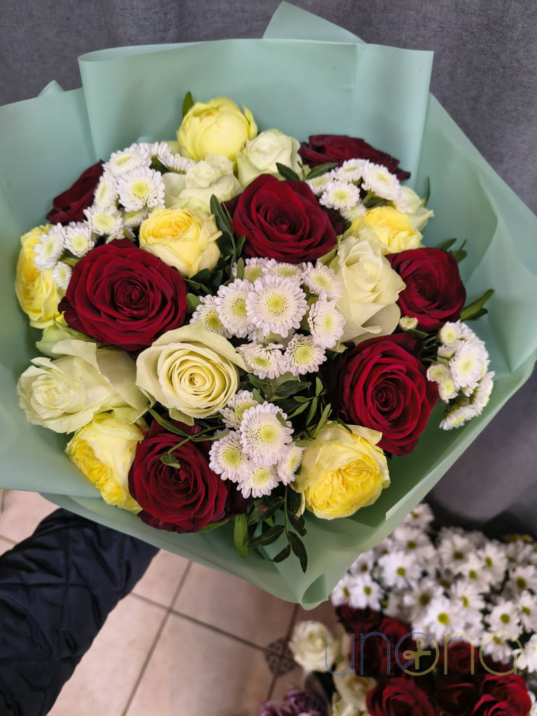 Magnificent Autumn Roses Bouquet Thanksgiving