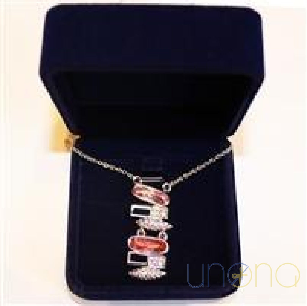 Modern Necklace with Alluring Swarovski Elements | Ukraine Gift Delivery.